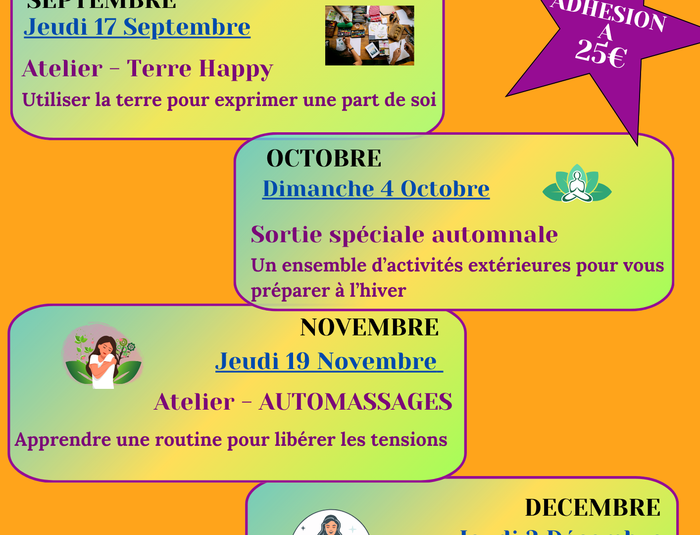Programme d’automne 2026 d’Evolusens