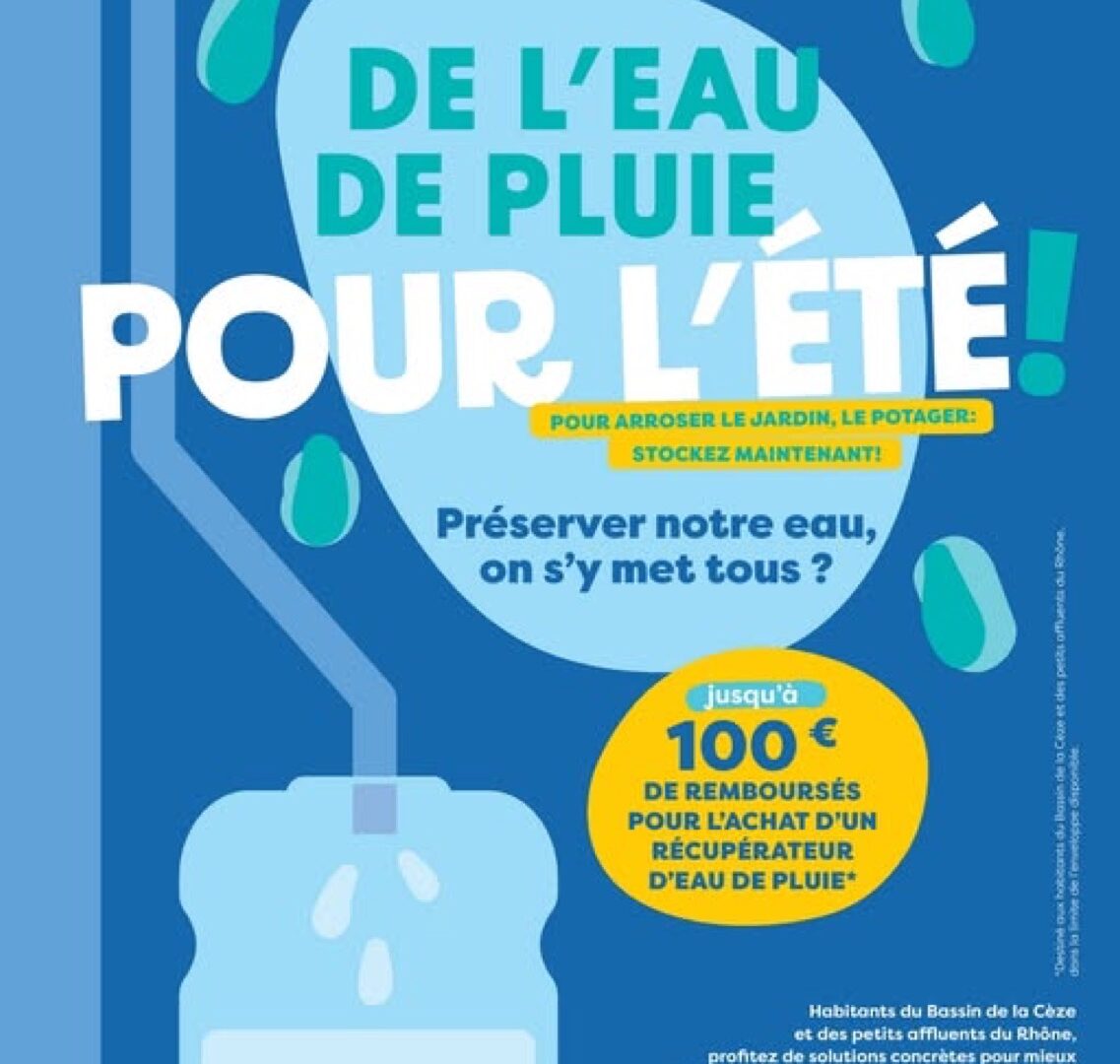 Opération économie d’eau au jardin ABCEZE